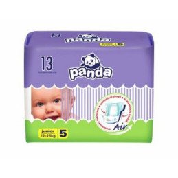 Sauskelnės, PANDA Junior, 12-, 13 vnt., 25 kg
