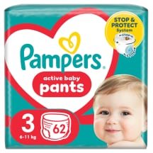 Sausk.keln. PAMPERS JUM S3 6- 62vnt, 11 kg