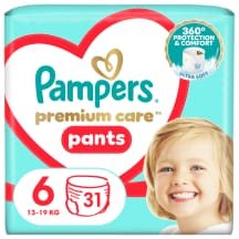 Sausk.keln PAMPERS PR.PAN S6 15+kg, 31 vnt