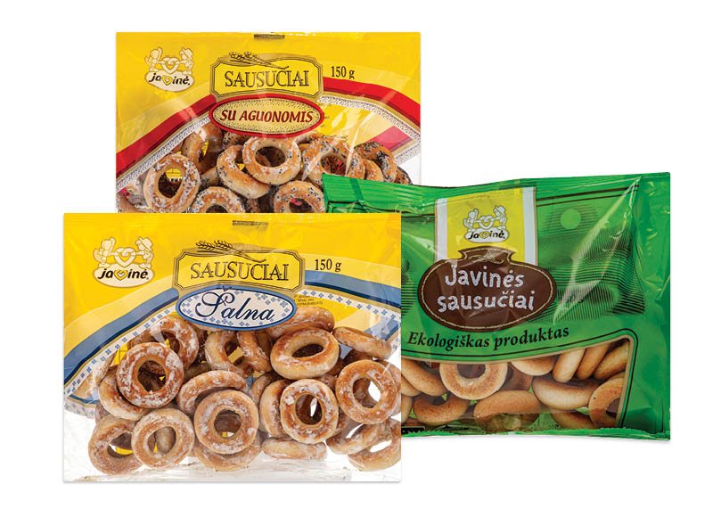 Sausučiams ir traškučiams JAVINĖ, 150 g