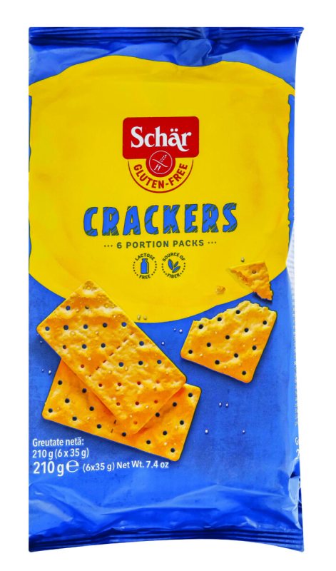 SCHAR CRACKERS KREKERIAI, 210 g
