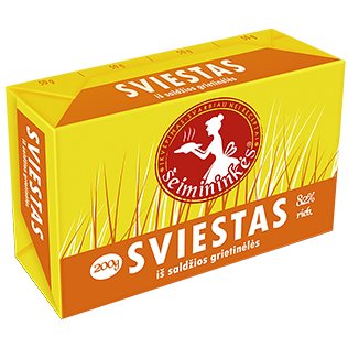 ŠEIMININKĖS sviestas, 82% rieb., 200 g