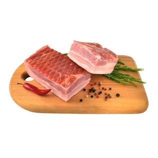 ŠEIMOS mažai rūkyta kiaulienos šoninė, 1 kg