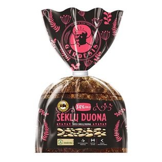 SĖKLŲ šviesi duona, 400 g