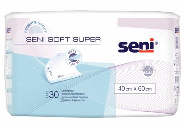 SENI SOFT SUPER paklotai 30 vnt., 40 x 60 cm