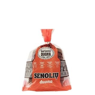SENOLIŲ duona GARLIAVOS DUONA, 750 g