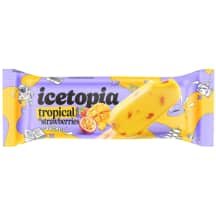Šerb. su braškių gab. ICETOPIA TROPIC., 80 ml