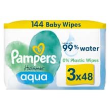 Servetėlės PAMPERS Harmonie PF, 144 vnt