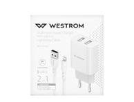 Sieninis įkroviklis\ USB-A to Iphone WESTROM
