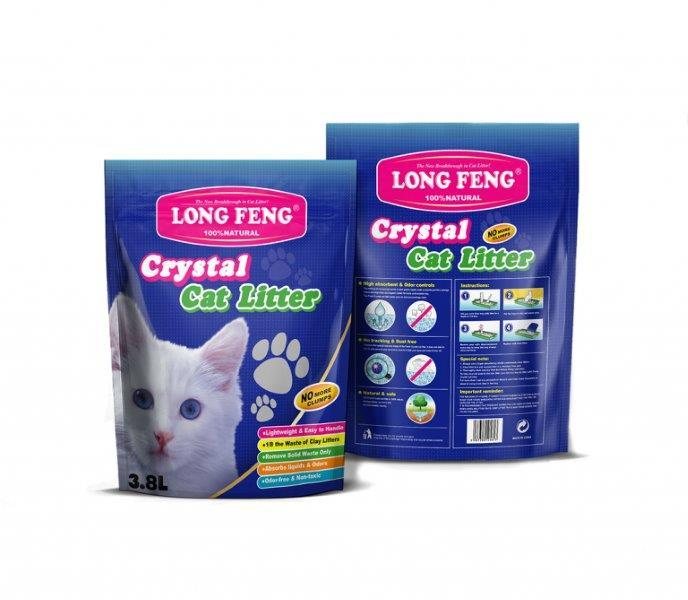Silikoninis bekvapis kraikas katėms LONG FENG, 10 l