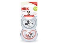 Silikoninis čiulptukas NUK SPACE MICKEY NR. 3, 18-36 mėn., 2 vnt