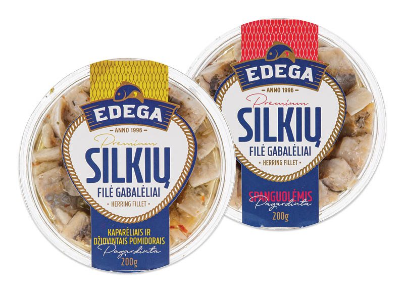 Silkių filė EDEGA, 200 g