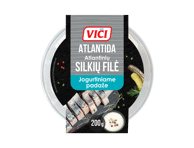 Silkių filė gabaliukai jogurtiniame padaže ATLANTIDA, 200 g