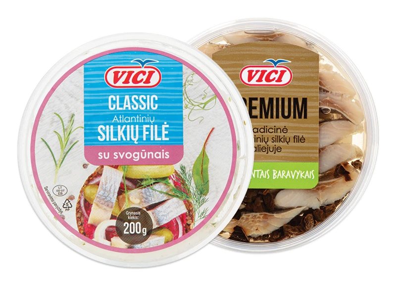 Silkių filė gabaliukai VIČI, 200 g
