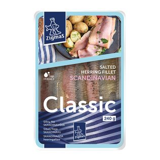 Silkių filė SKANDINAVIŠKA ZIGMAS, 240 g