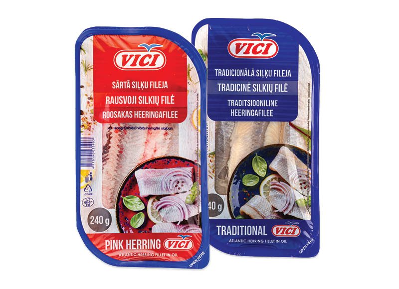 Silkių filė VIČI, 240 g