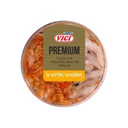 Silkių filė VIČI su keptais svogūnais, gab., al., 210 g