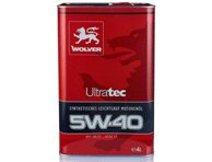 Sintetinė alyva WOLVER ULTRATEC SAE 5W-40, 4 l