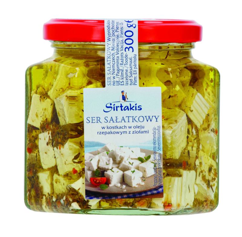 Sirtakis sūrio kubeliai su prieskoniais, 300 g