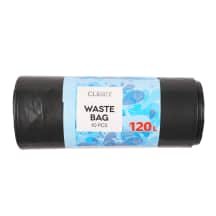 Šiukšlių maišai CLERIT, 10 vnt., 120 l