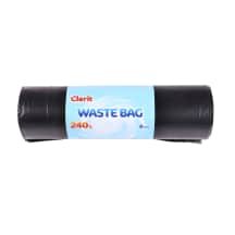 Šiukšlių maišai CLERIT, 8 vnt., 240 l