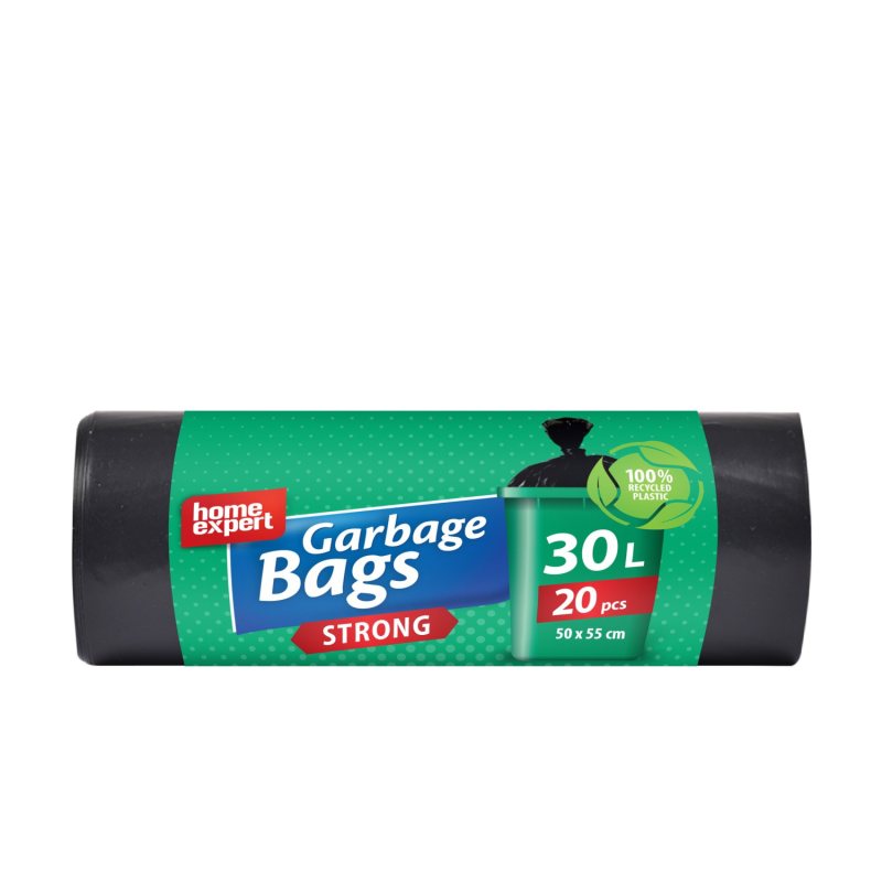 Šiukšlių maišai HOME EXPERT, x 20 vnt., 30 l