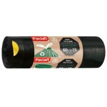 Šiukšlių maišai PACLAN Eco, 15vnt, 60 l