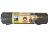 Šiukšlių maišai SIRENA HOME, 10 vnt., 1 vnt., 120 l