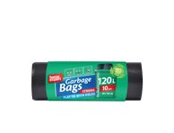 Šiukšlių maišai su rankenėlėmis, HOME EXPERT, / 10 vnt, 35 m, 120 l