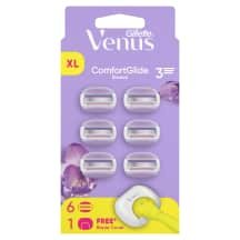 Skutimosi galvutės VENUS BREEZE + dangtelis, 6 vnt