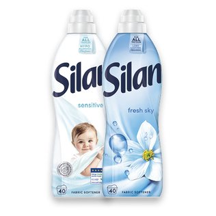 Skalb. minkštiklis SILAN, 2 rūš., 880 ml, 40 skalb.