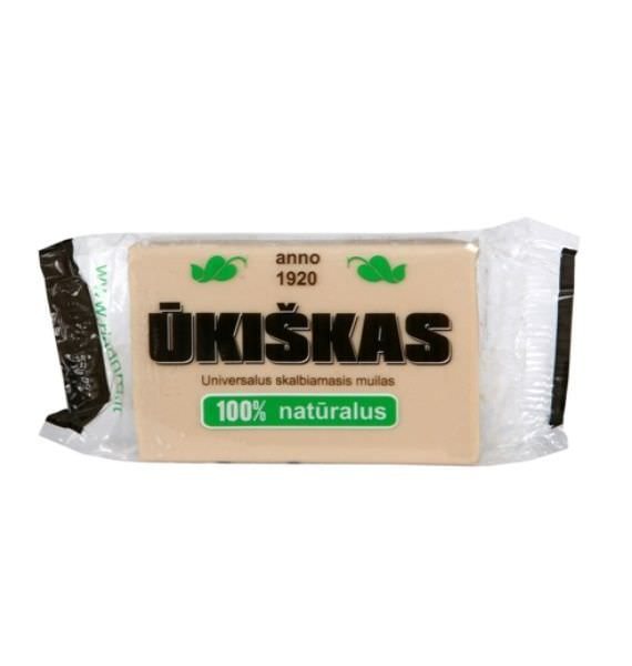 Skalbiamasis muilas ŪKIŠKAS, 72 %, 125 g