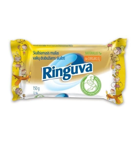Skalbiamasis vaikiškas muilas RINGUVA, 150 g