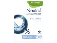 Skalbiamieji milteliai NEUTRAL WHITE (18 skalbimų), 1.19 kg