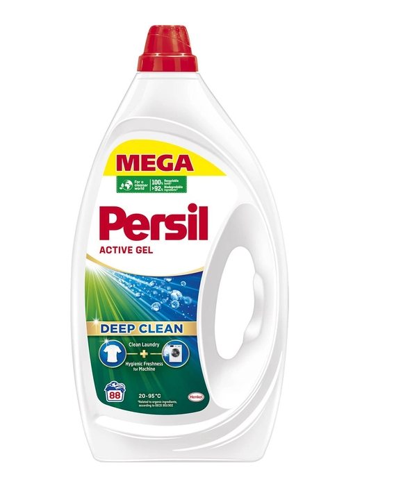 Skalbimo gelis PERSIL Active, 88 skalbimai, 3.96 l