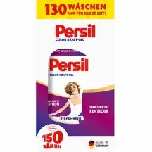 Skalbimo gelis PERSIL COLOR, 130 sk., 5.85 l