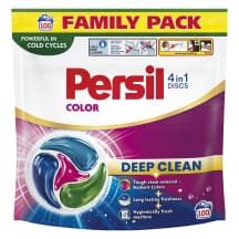 Skalbimo kaps. PERSIL DISCS COLOR, 100 skalb.