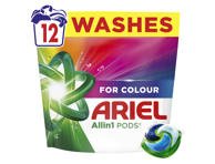 Skalbimo kapsulės ARIEL COLOR, 12 vnt