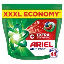 Skalbimo kapsulės ARIEL EXTRA CLEAN, 44 vnt