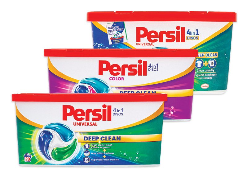 Skalbimo kapsulės PERSIL, 28 vnt