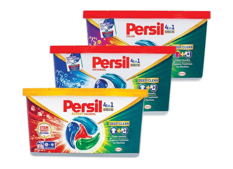 Skalbimo kapsulės PERSIL DISCS, 11 vnt