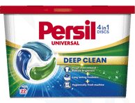 Skalbimo kapsulės "PERSIL DISCS Universal" 22 skalbimai