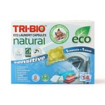 Skalbimo kapsulės TRI-BIO, 14 vnt
