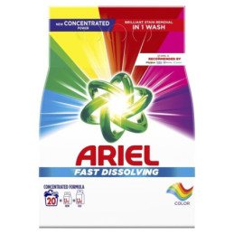 Skalbimo milteliai ARIEL COLOR, 20 skalbimų, 1.1 kg