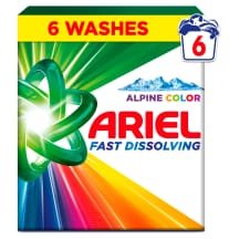 Skalbimo milteliai ARIEL COLOR, 6 sk., 330 g