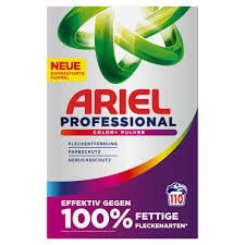 Skalbimo milteliai ARIEL Professional, Color+, 6,05 kg., 110 skalb.