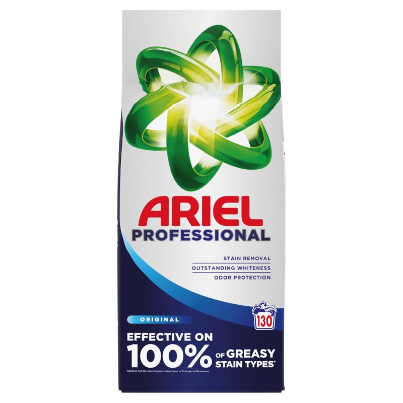 Skalbimo milteliai ARIEL Professional, White, 7,15 kg., 130 skalb.