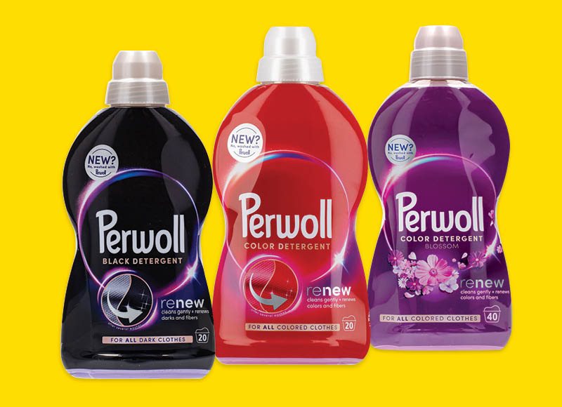 Skalbimo priemonėms PERWOLL