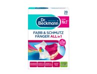 Skalbimo servetėlės DR. BECKMANN, dažams ir purvui sugerti, 20 vnt