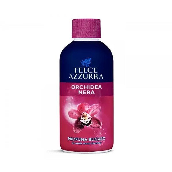 Skalbinių kvapiklis Felce Azzurra Booster, Black Orchid, 220 ml